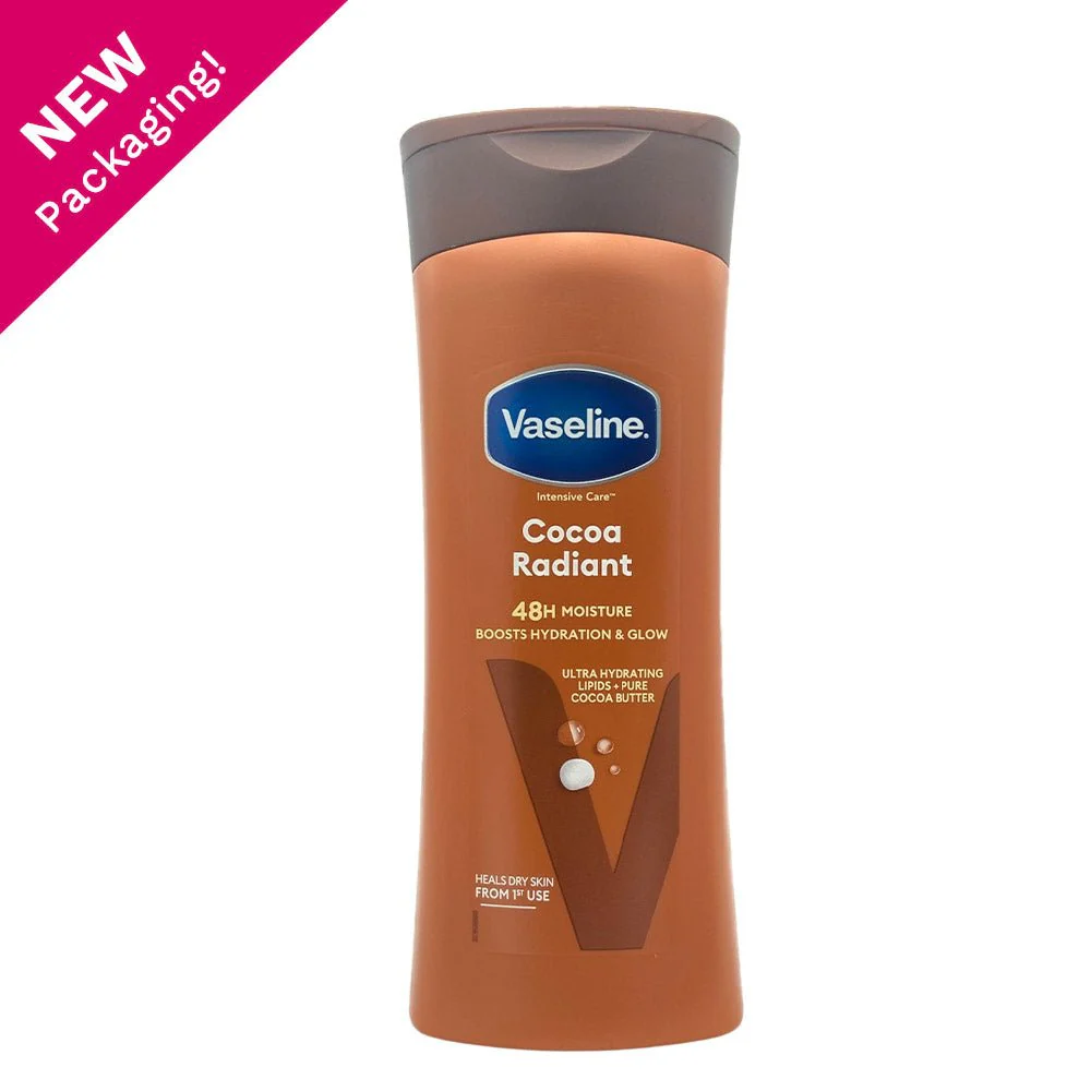 Vaseline Intensive Care Cocoa Radiant with Pure Cocoa Butter Body Lotion - Image 6