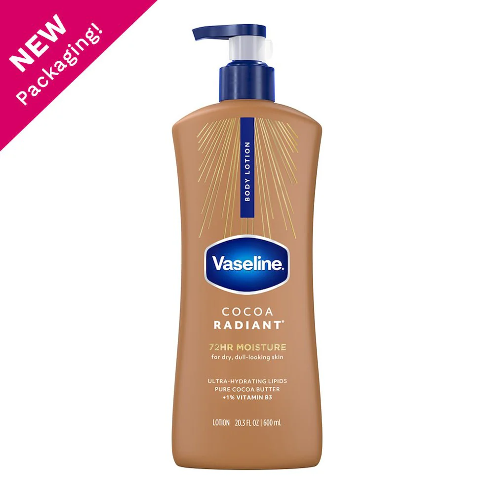 Vaseline Intensive Care Cocoa Radiant with Pure Cocoa Butter Body Lotion - Image 7