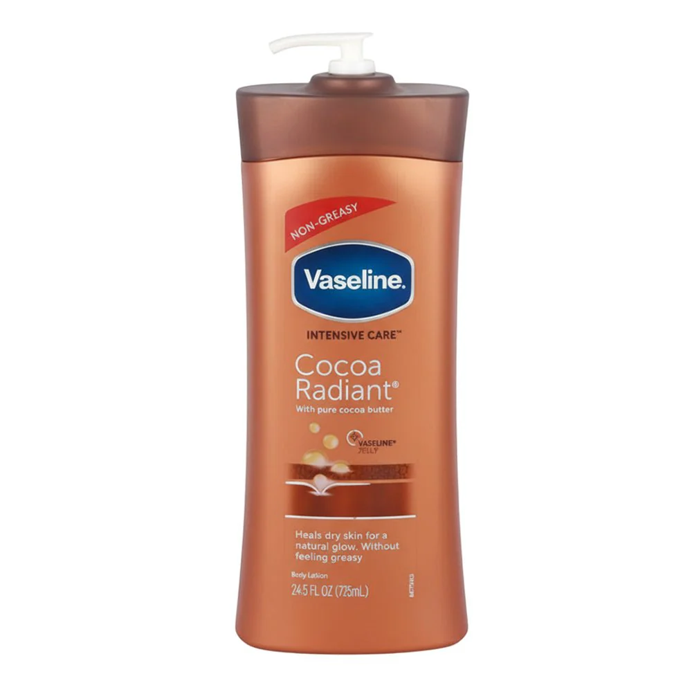 Vaseline Intensive Care Cocoa Radiant with Pure Cocoa Butter Body Lotion - Image 8