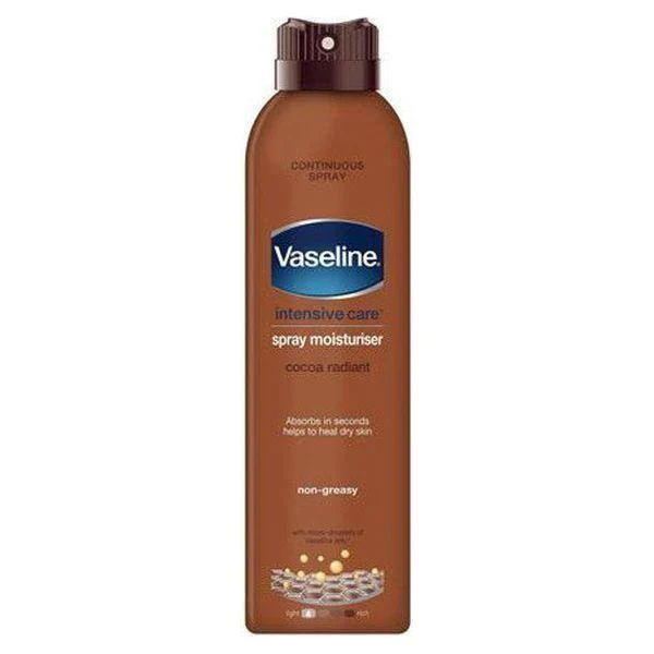Vaseline Intensive Care Spray Moisturiser Cocoa Radiant 190ml