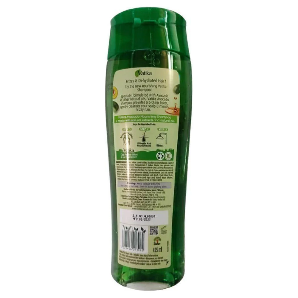 Vatika Natural Shampoo Avocado 425 ml - Image 2