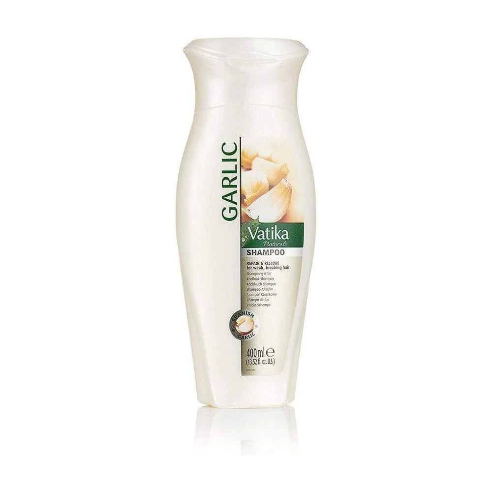 Vatika Naturals Garlic Repair & Restore Shampoo 400 ml