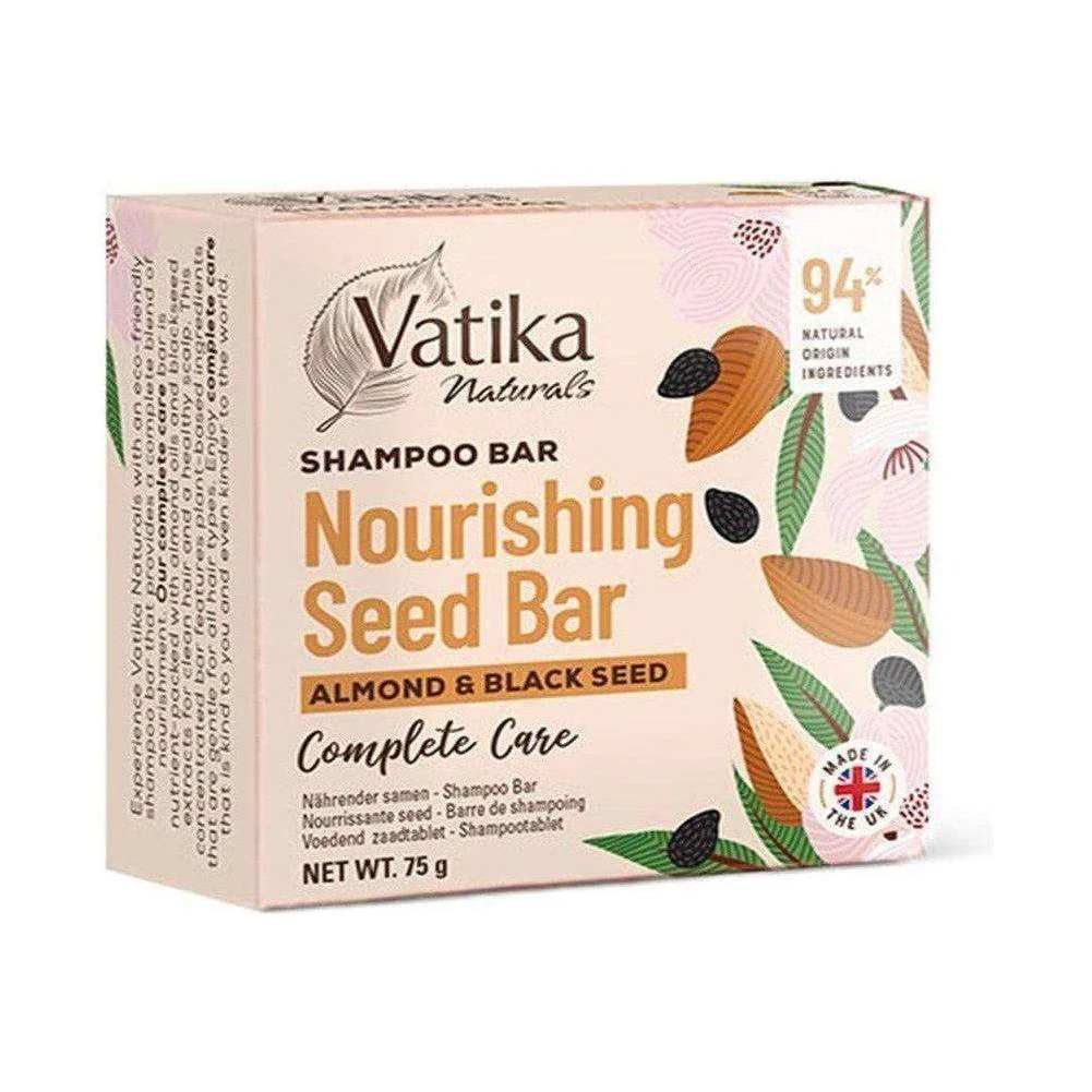 Vatika Naturals Nourishing Seed Complete Care Shampoo Bar 75 g