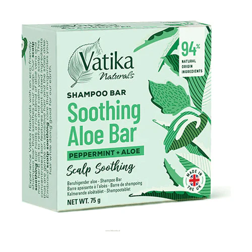 Vatika Naturals Soothing Aloe Shampoo Bar 75 g