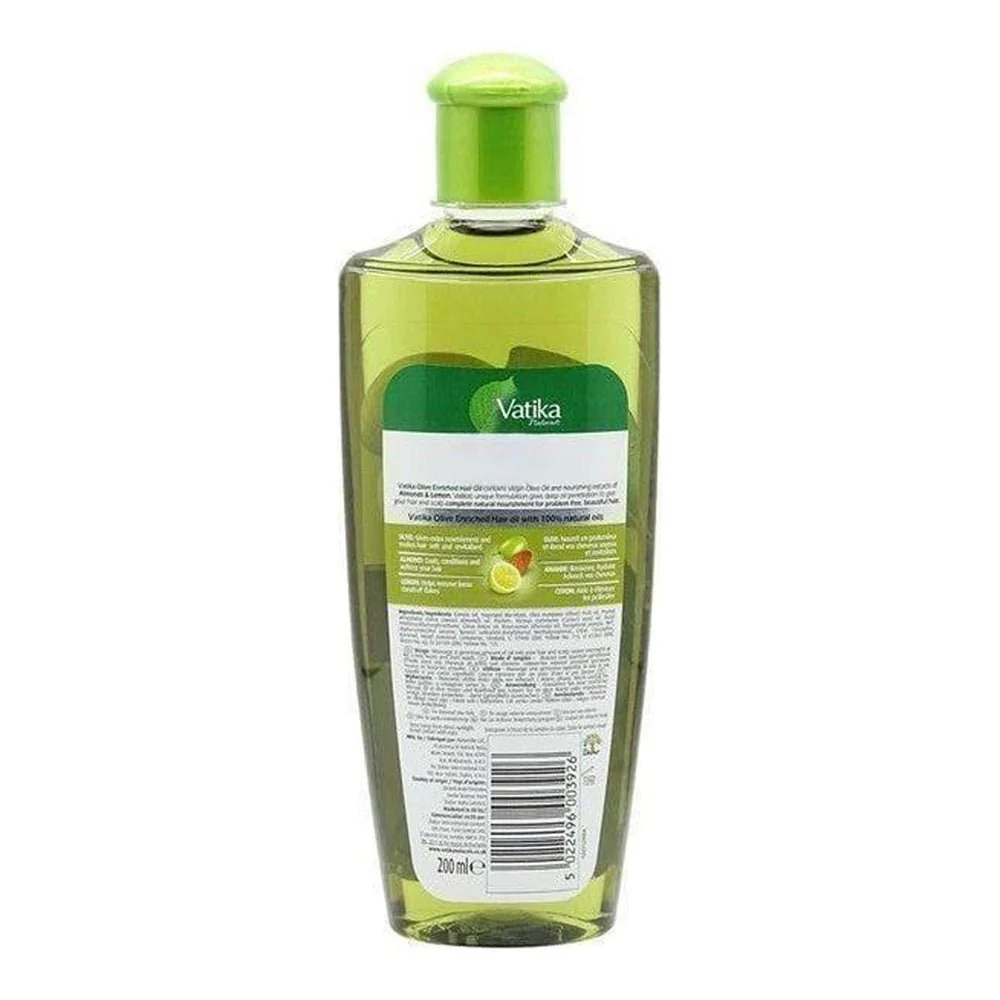 Vatika Olive Enriched Hair Oil 200ml - Image 2