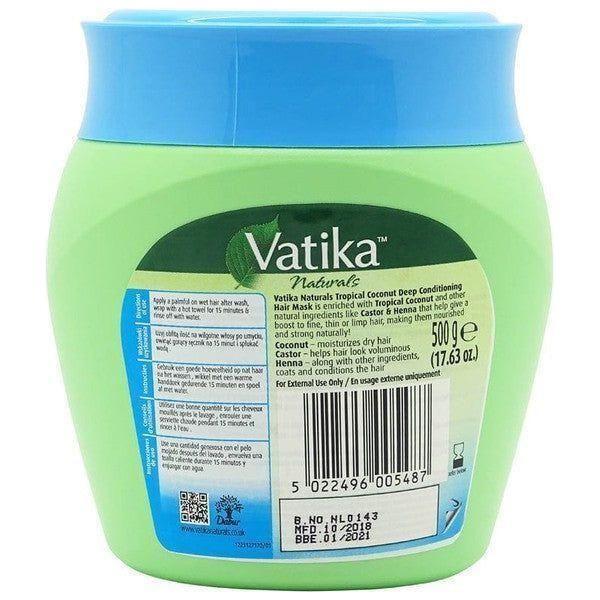 Vatika Tropical Coconut Hair Mask 500g - Image 2