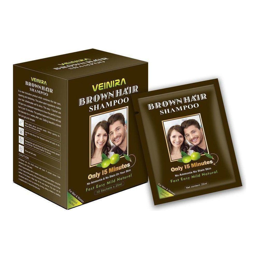 Veinira Hair Color Shampoo 10 Packs of 25ml - Image 2