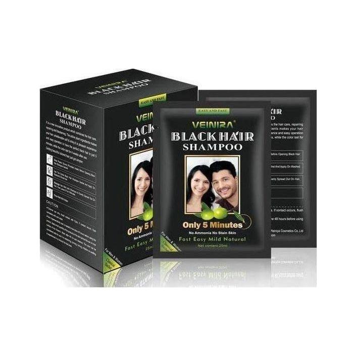 Veinira Hair Color Shampoo 10 Packs of 25ml - Image 6