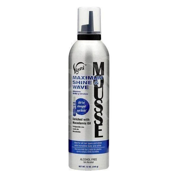 Vigorol Mousse Maximum Shine & Wave 354ml
