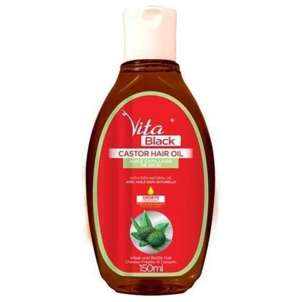 Vita Black Castor Hair Oil 150ml