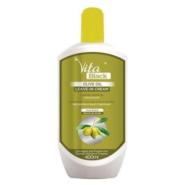 Vita Black Olive Oil Leave-In Cream 400Ml