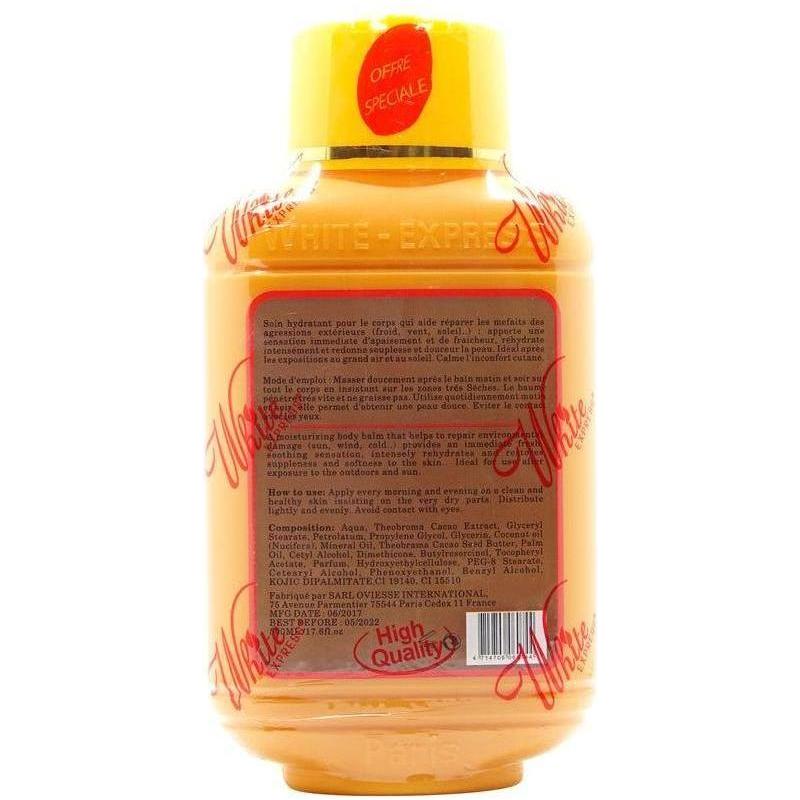 White Express Cocoa Butter Body Milk 500ml - Image 2