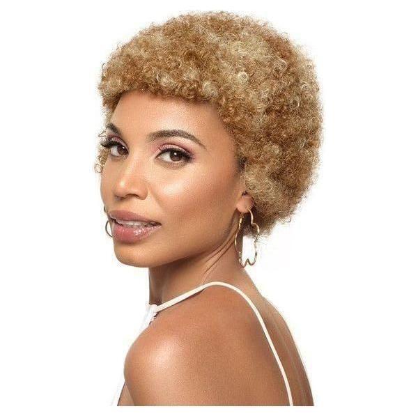 Dream Hair Wig Afro Short Synthetic Hair, Kunsthaar Perücke, Afroperücke, Color:1 - Image 2