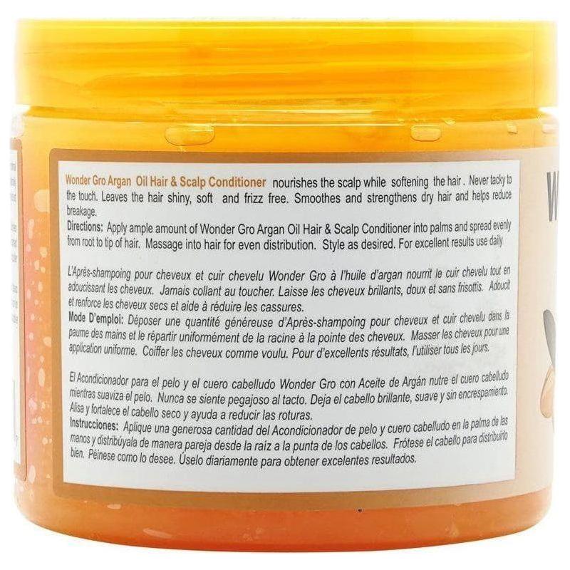 Wonder Gro Argan Oil Hair & Scalp Conditioner 340g - Image 2