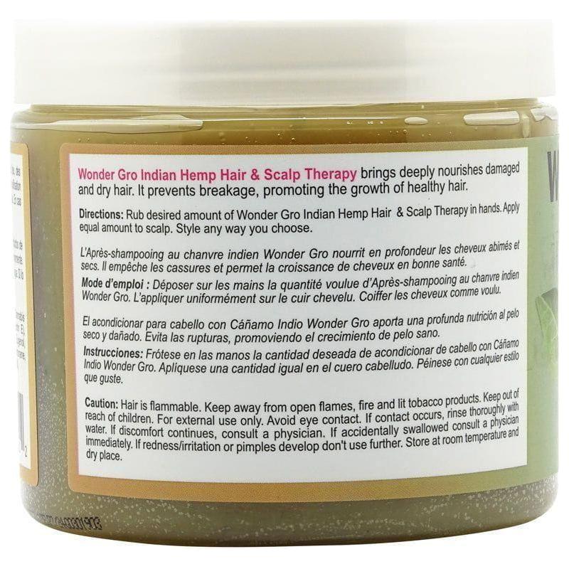 Wonder Gro Indian Hemp Hair & Scalp Therapy 340g - Image 2