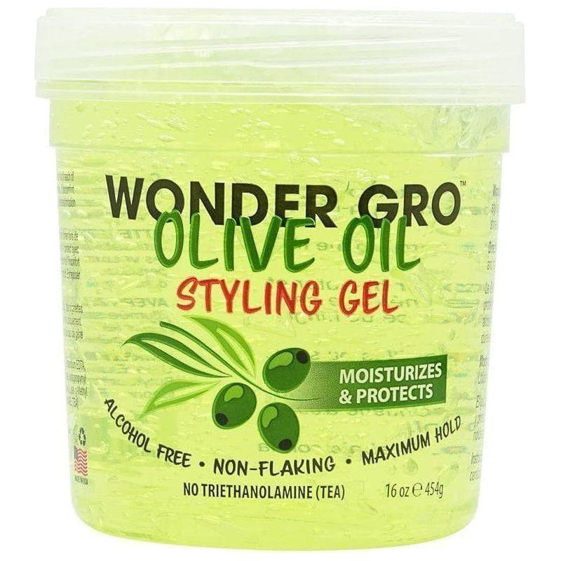 Wonder Gro Olive Oil Styling Gel 454/907g - Image 2