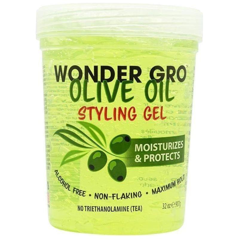 Wonder Gro Olive Oil Styling Gel 454/907g - Image 5