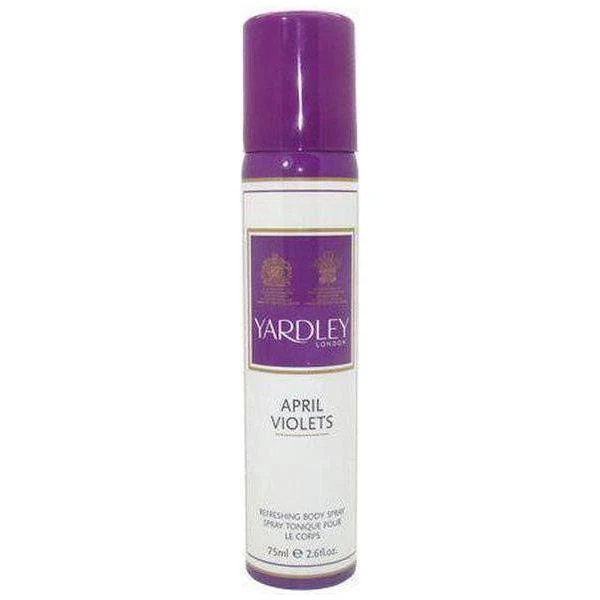Yardley April Violets Body Spray 75 ml